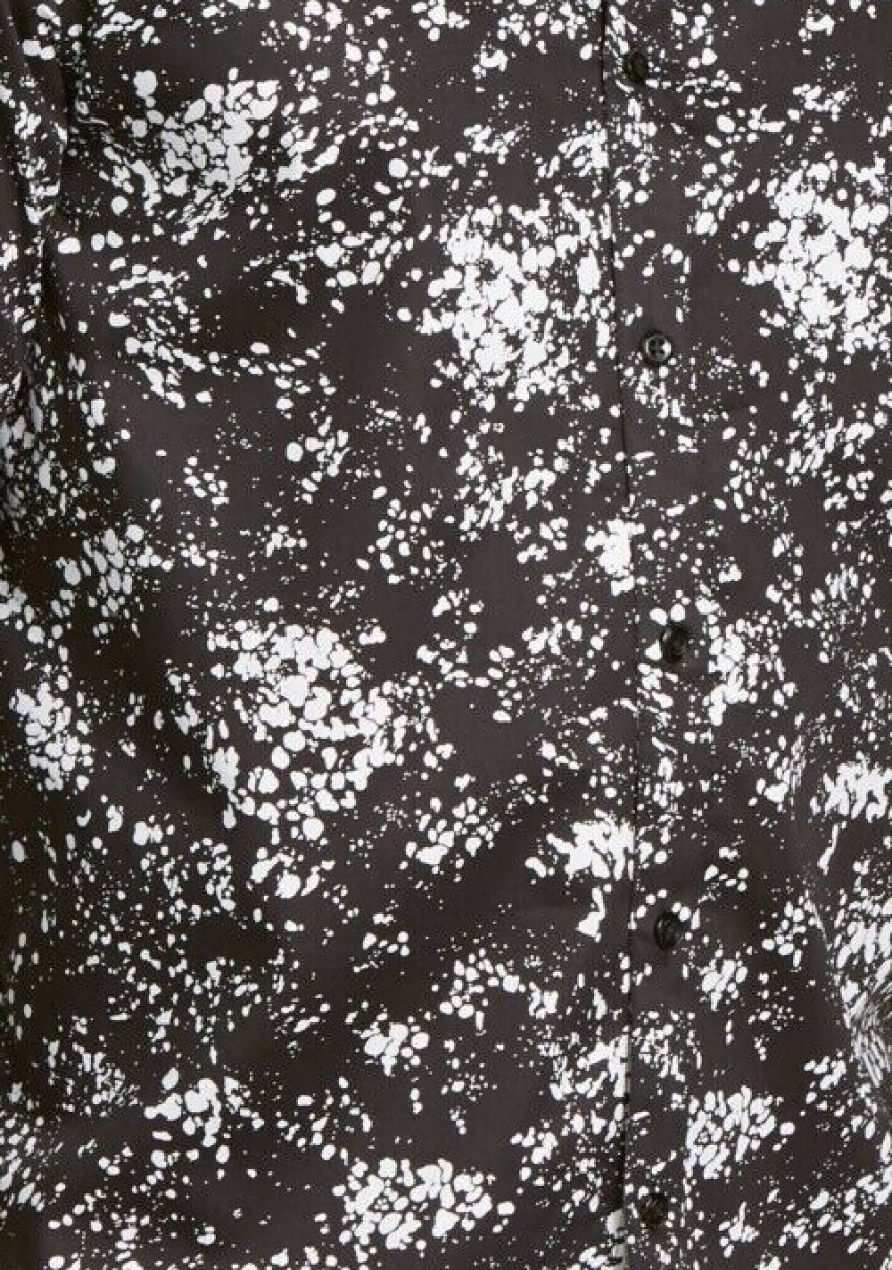 INC International Concepts Men's Miguel Splatter-Print Shirt Black Size 3XB