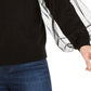 INC International Concepts Women's Tulle-Sleeve Sweater Black Size Medium