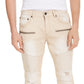 INC International Concepts Men's Ripped Moto Skinny Jeans Brown Size 29