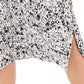 Bar III Women's Printed Slip Midi Skirt White Size Medium