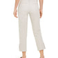 Charter Club Women's Button-Cuff Tummy Control Capri Pants Beige Size 4