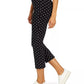 Charter Club Women's Capri Tummy-Control Skinny Pants Black Size 14