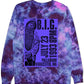 Merch Traffic Men's B.I.G. Palladium Long Sleeve Graphic T-Shirt Purple Size Small