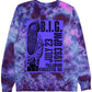 Merch Traffic Men's B.I.G. Palladium Long Sleeve Graphic T-Shirt Purple Size X-Large
