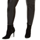 Bar III Women's Trendy Trendy Plus Size Faux-Leather Skinny Pants Black Size 3 Extra Large