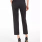 Kasper Women's Elastic-Back Dress Pants Black Size 18