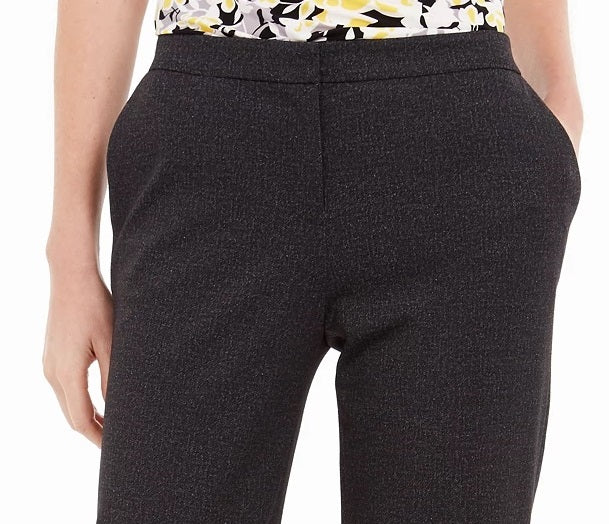 Kasper Women's Elastic Back Dress Pants Charcoal Size 6