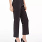 Kasper Women's Elastic-Back Dress Pants Charcoal Size 12