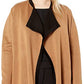 Anne Klein Women's Drapey Open-Front Cardigan Brown Size Small