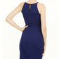 BCX Juniors Women's  Asymmetrical-Hem Rhinestone Dress Blue Size Medium