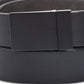 Alfani Men's Belt Gray 40 Modern Reversible Plaque Leather 39-40 Charcoal Size 40