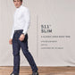 Levi's Men's 511 Slim Fit Hybrid Trousers Black Size 29-32