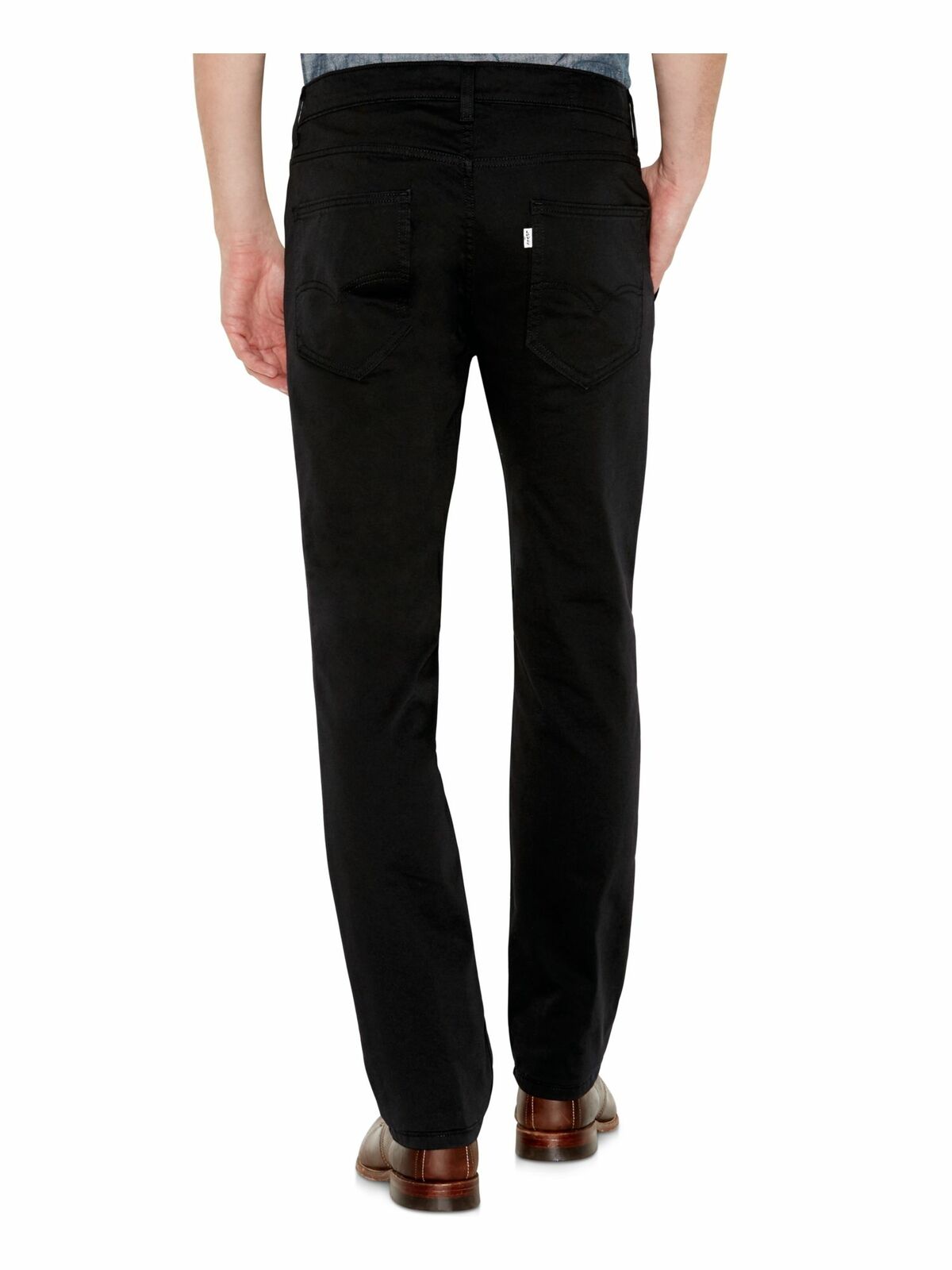 Levi's Men's Slim Fit Hybrid Trousers Black Size 36X34