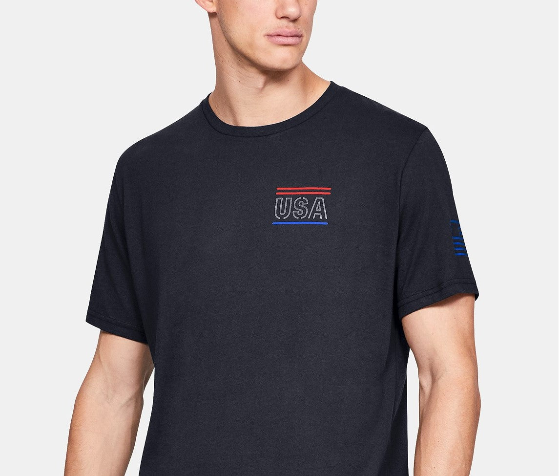 Under Armour Men's Graphic T-Shirt Black Size Small