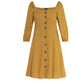 City Chic Women's  Plus Size Summer Fling Dress Yellow Size 16W