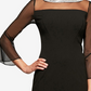 Alex Evenings Women's Embellished Shift Dress Black Size 14