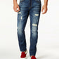 American Rag Men's Riverview Wash Distressed Slim Stretch Size 30x30