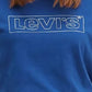 Levi's Women's Cotton The Perfect Tee Logo Graphic T-Shirt Navy Size Medium
