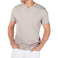 Alfani Men's Soft Touch Stretch Henley Grey Size Extra Large