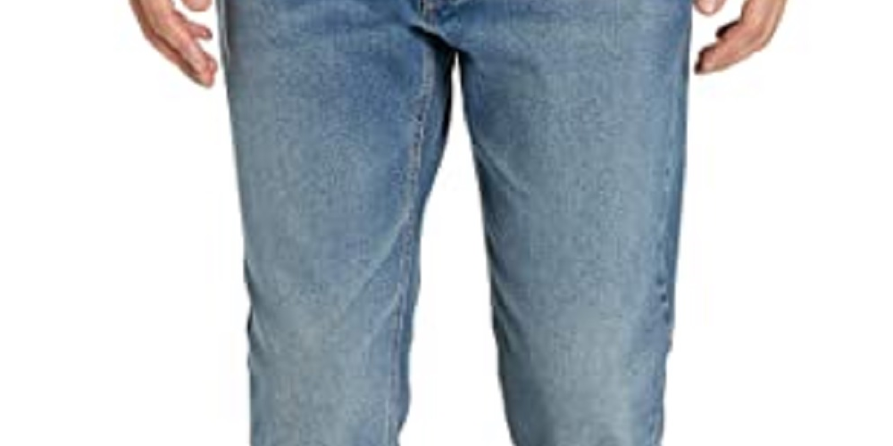 Levi's Men's 541 Athletic Fit Ripped Jeans Med Blue Size 36X34