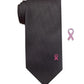Susan G Komen Men's Micro Neat Tie Black Size Regular