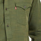 Levi's Men's Darrow Shirt Green Size Extra Large