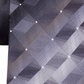 Van Heusen Men's 3-D Geometric Tonal Silk Tie Black Size Regular