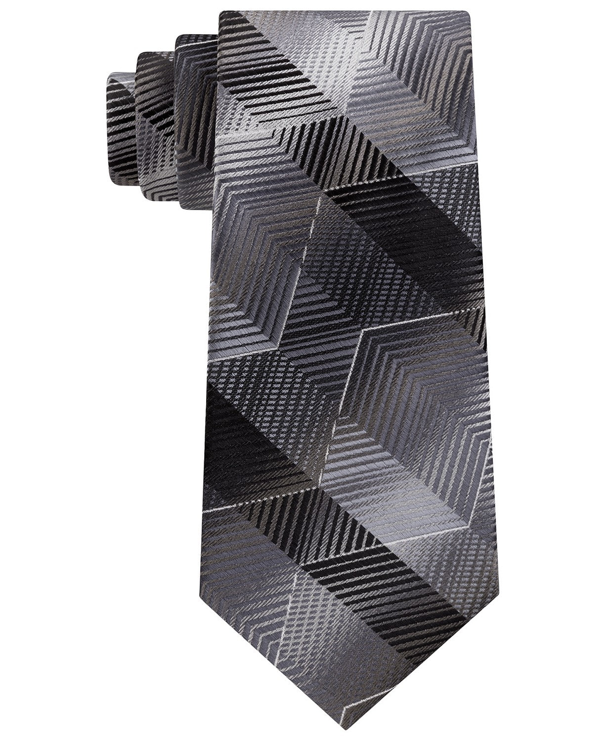 van-heusen-mens-marine-classic-zig-zag-stripe-tie-black-size-regular-1