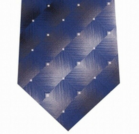 Van Heusen Men's Pizarroso Geo Tie Navy Size Regular