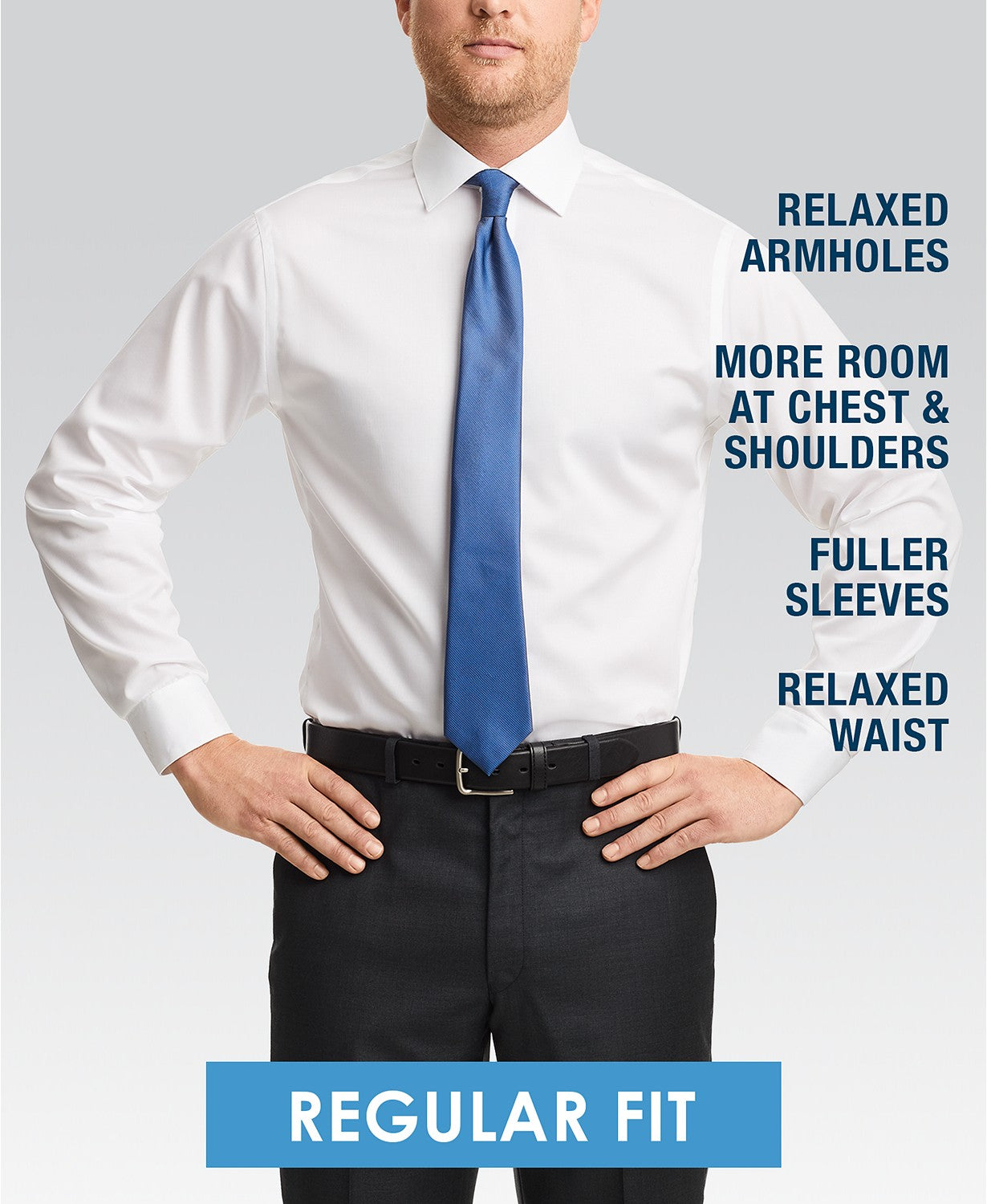 Van Heusen Men's Flex Regular-Fit Stretch Wrinkle-Free Nailshead Print Dress Shirt Med Beige Size 36-37