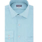 Van Heusen Men's Classic/Regular-Fit Wrinkle-Free Performance Stretch Flex Collar Solid Dress Shirt Blue Size 18-34-35