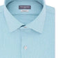 Van Heusen Men's Classic/Regular-Fit Wrinkle-Free Performance Stretch Flex Collar Solid Dress Shirt Blue Size 18-34-35