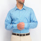 Van Heusen Men's Classic/Regular-Fit Performance Stretch Wrinkle-Free Flex-Collar Check Dress Shirt Lagoon Size 17-34-35