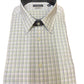 Van Heusen Men's Classic/Regular-Fit Wrinkle-Free Performance Stretch Flex Collar Plaid Dress Shirt Blue Size 16.5-32-33