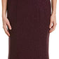 Nightway Women's Glitter-Knit Gown Purple Size 10