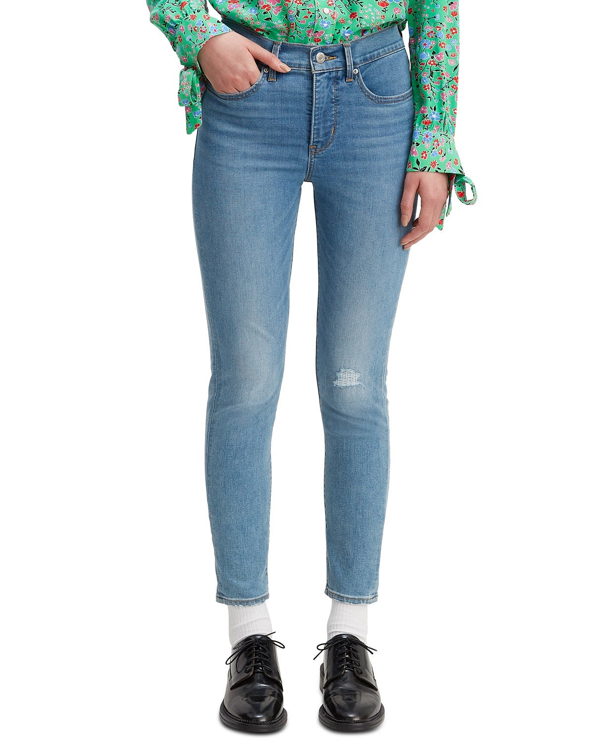 Levi's Women's 311 Shaping Ankle Skinny Jeans Blue Size 27 W