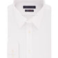 Tommy Hilfiger Men's Athletic Fit Performance Stretch Th Flex Collar Solid Dress Shirt White Size 34-35