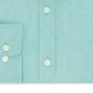 Tommy Hilfiger Men's Athletic Fit Flex Collar Dress Shirt Green Size 17.5X32-33