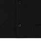 Arrow Men's Fitted Spread-Collar Dress Shirt Black Size 32X33