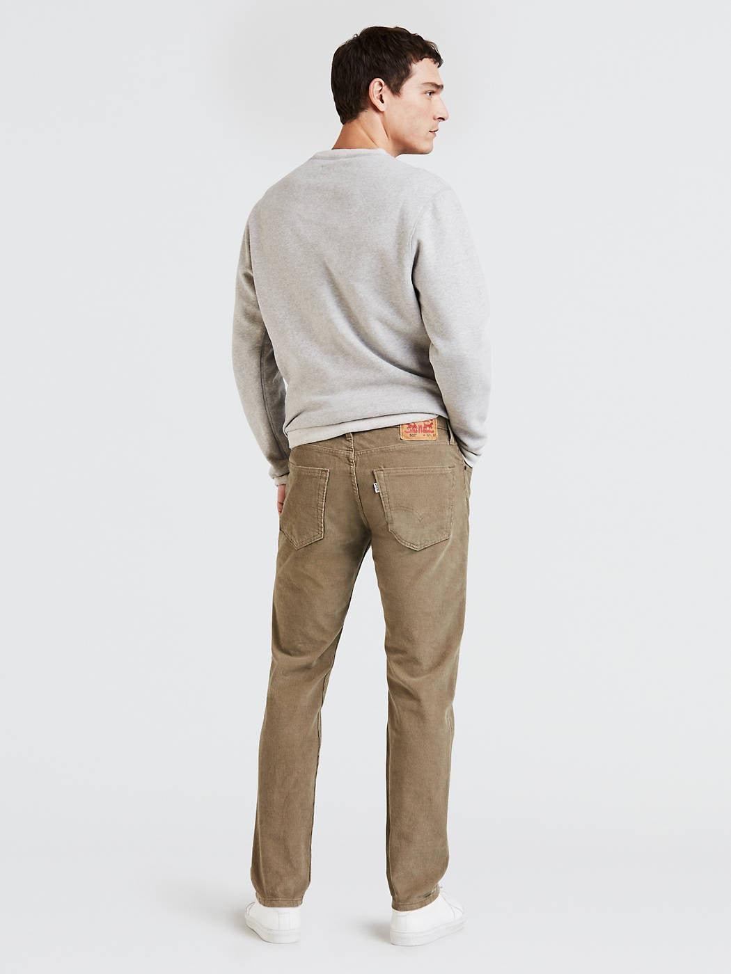 Levi's Men's 502 Taper Corduroy Pants Brown Size 34X32