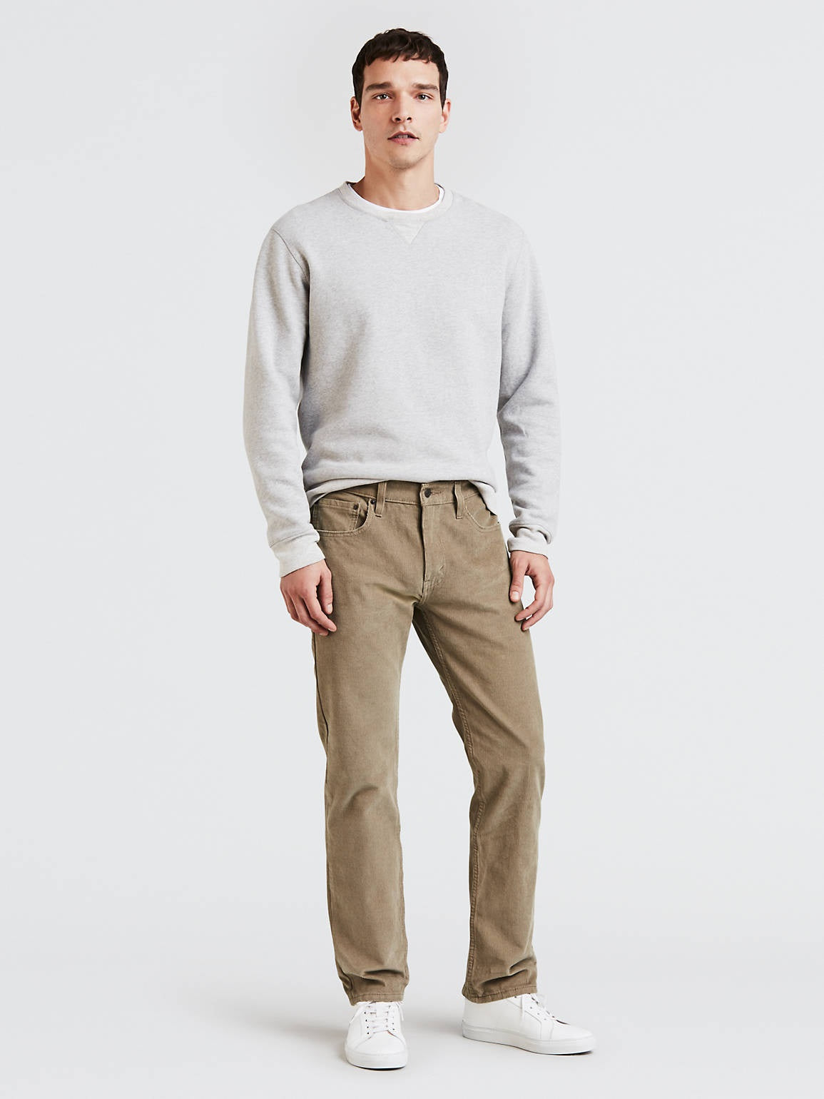 Levi's Men's Taper Corduroy Pants Brown Size 38X30
