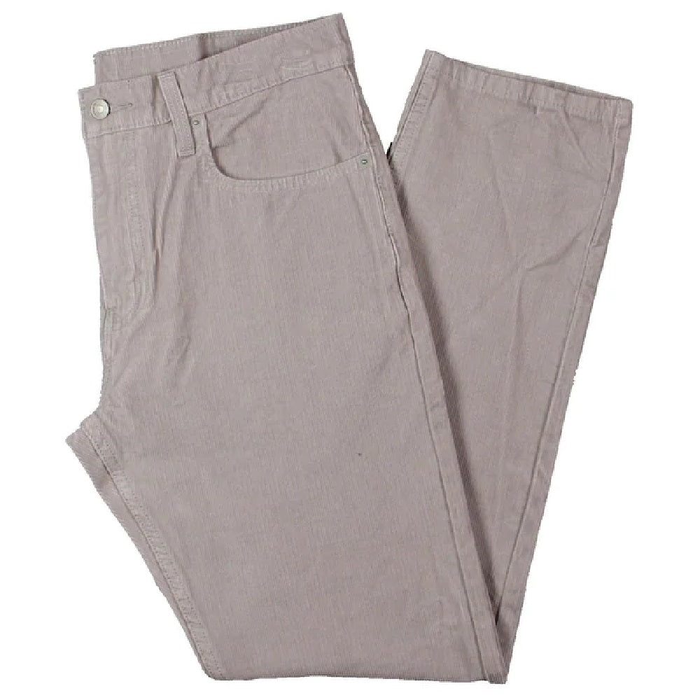 लीवाइस पुरुषों की 502 टेपर कॉरडरॉय पैंट ग्रे साइज़ 31x30