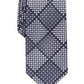Perry Ellis Men's Erie Check Tie Black Size Regular