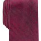 Perry Ellis Men's Savin Herringbone Tie Dark Red Size Regular
