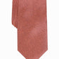 Perry Ellis Men's Vandorn Metallic Solid Tie Orange Size Regular