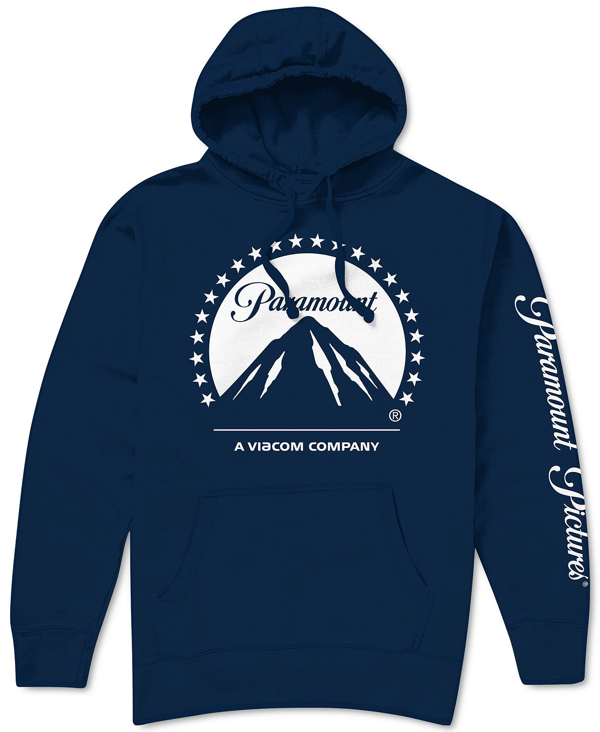 Paramount Pictures Men's Hoodie Blue Size Small