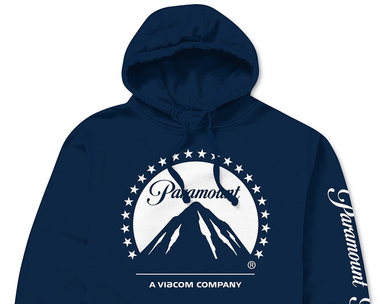 Paramount Pictures Men's Hoodie Blue Size Small