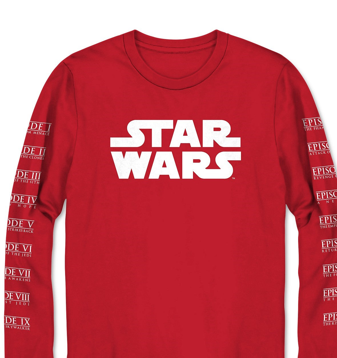 Star Wars Men's Graphic Sweatshirt Red Size Medium