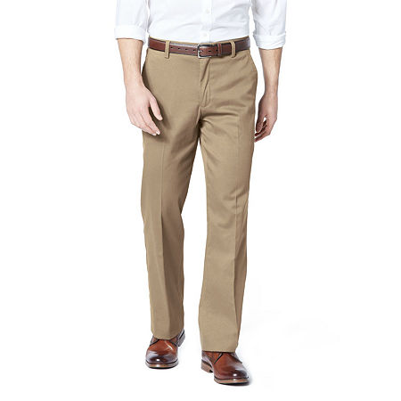 Dockers Men's Easy Classic Fit Khaki Stretch Pants Beige Size 38X34