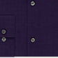 Calvin Klein Men's Slim Fit Non Iron Performance Herringbone Point Collar Dress Shirt Purple Size 17-34-35